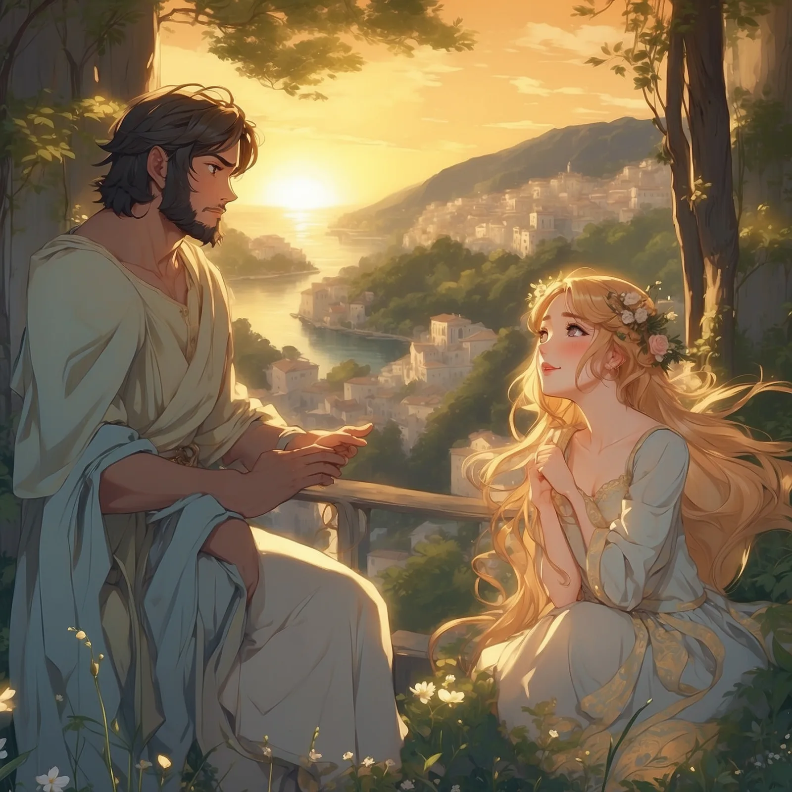 Illustration from the story A Midsummer Night’s Dream
