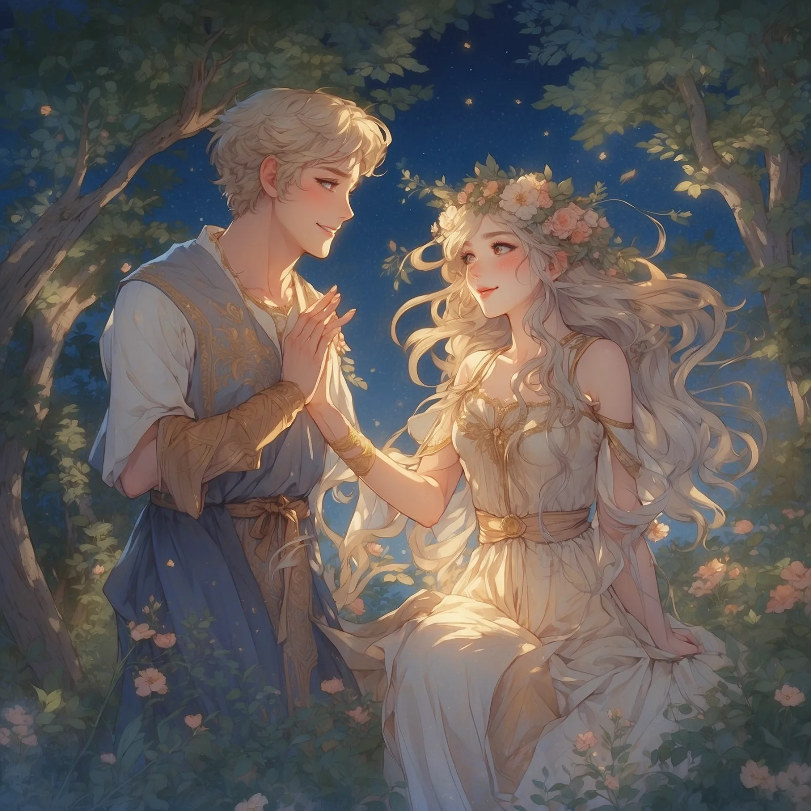 Illustration from the story A Midsummer Night’s Dream