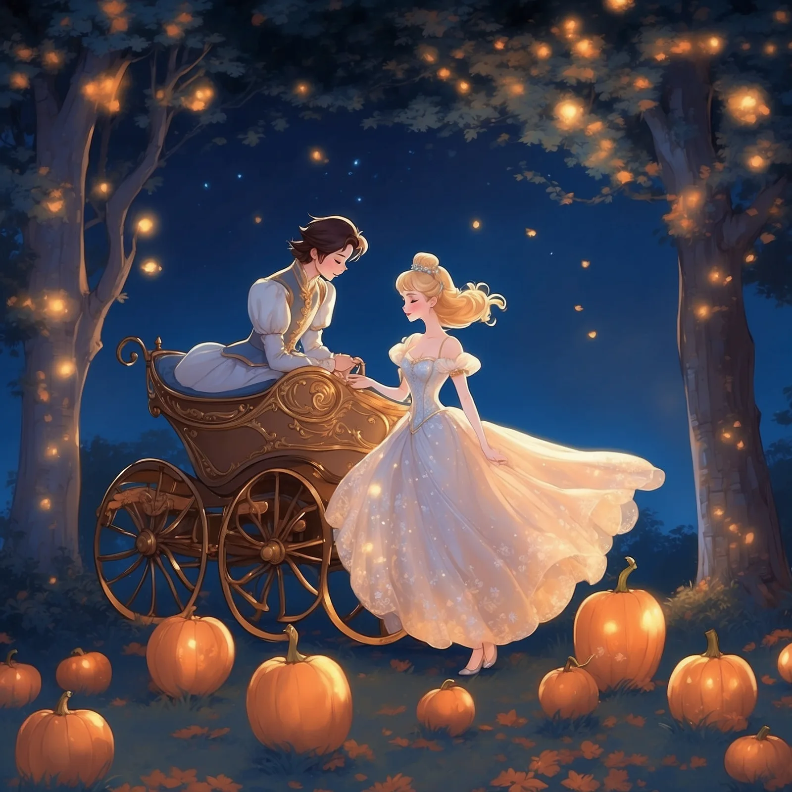 Illustration from the story Cinderella