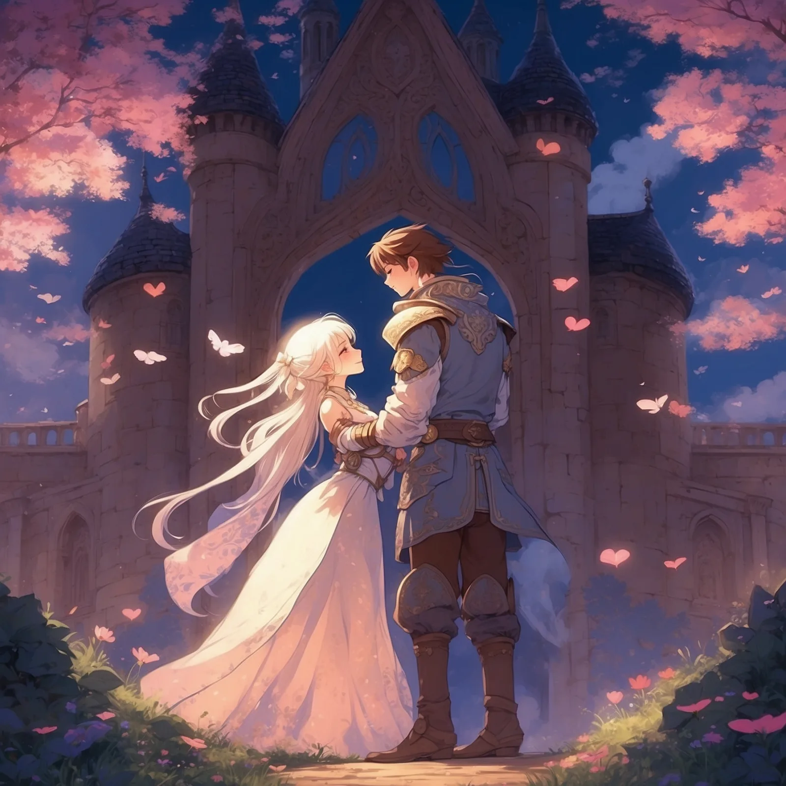 Illustration from the story East of the Sun and West of the Moon