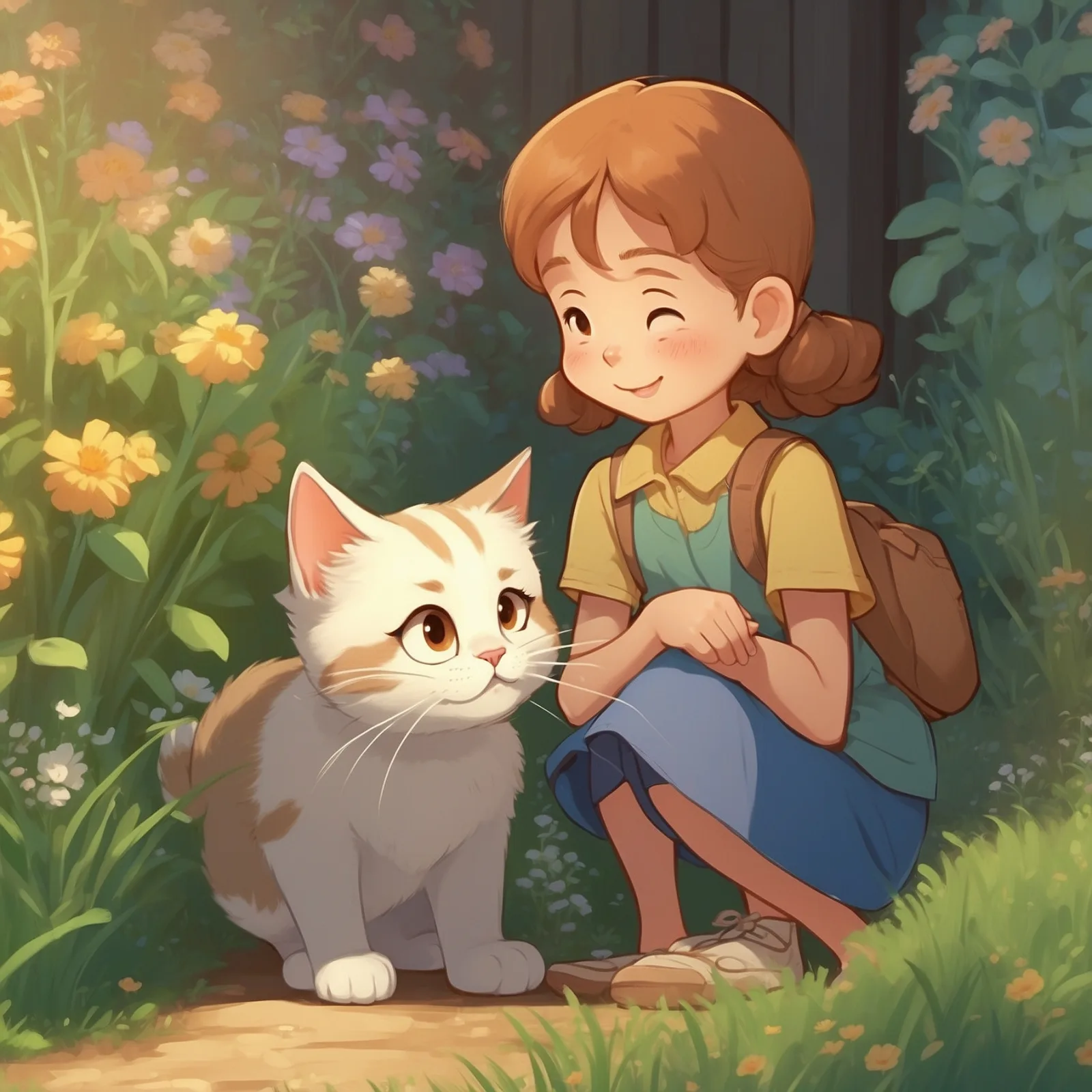 Illustration from the story Goody Two Shoes