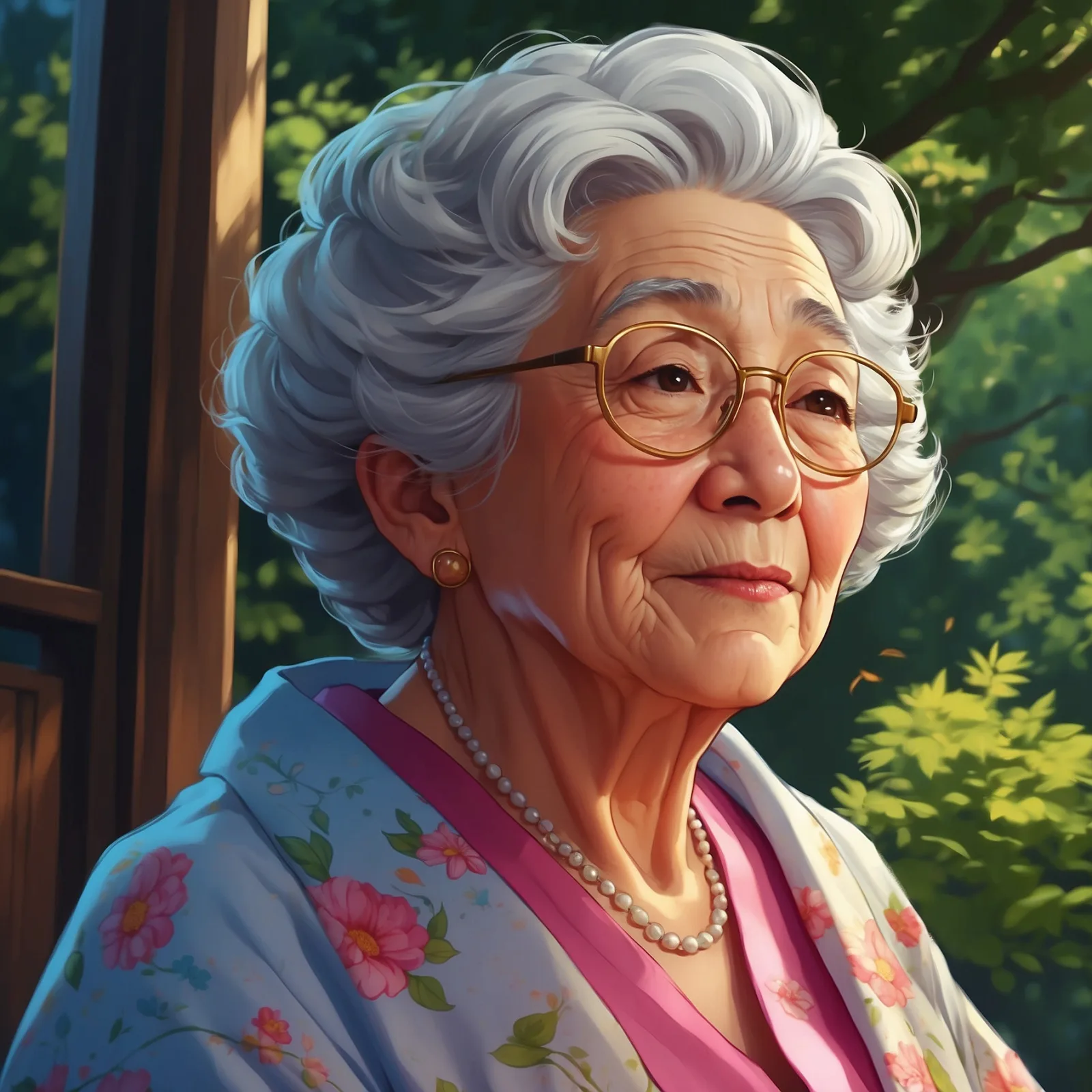 Grandmother – illustration