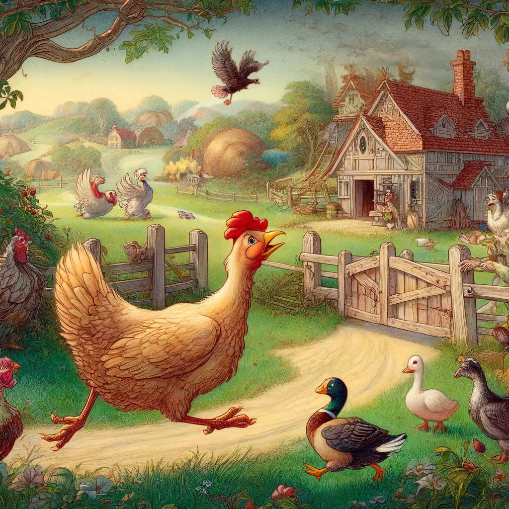 Henny Penny – illustration
