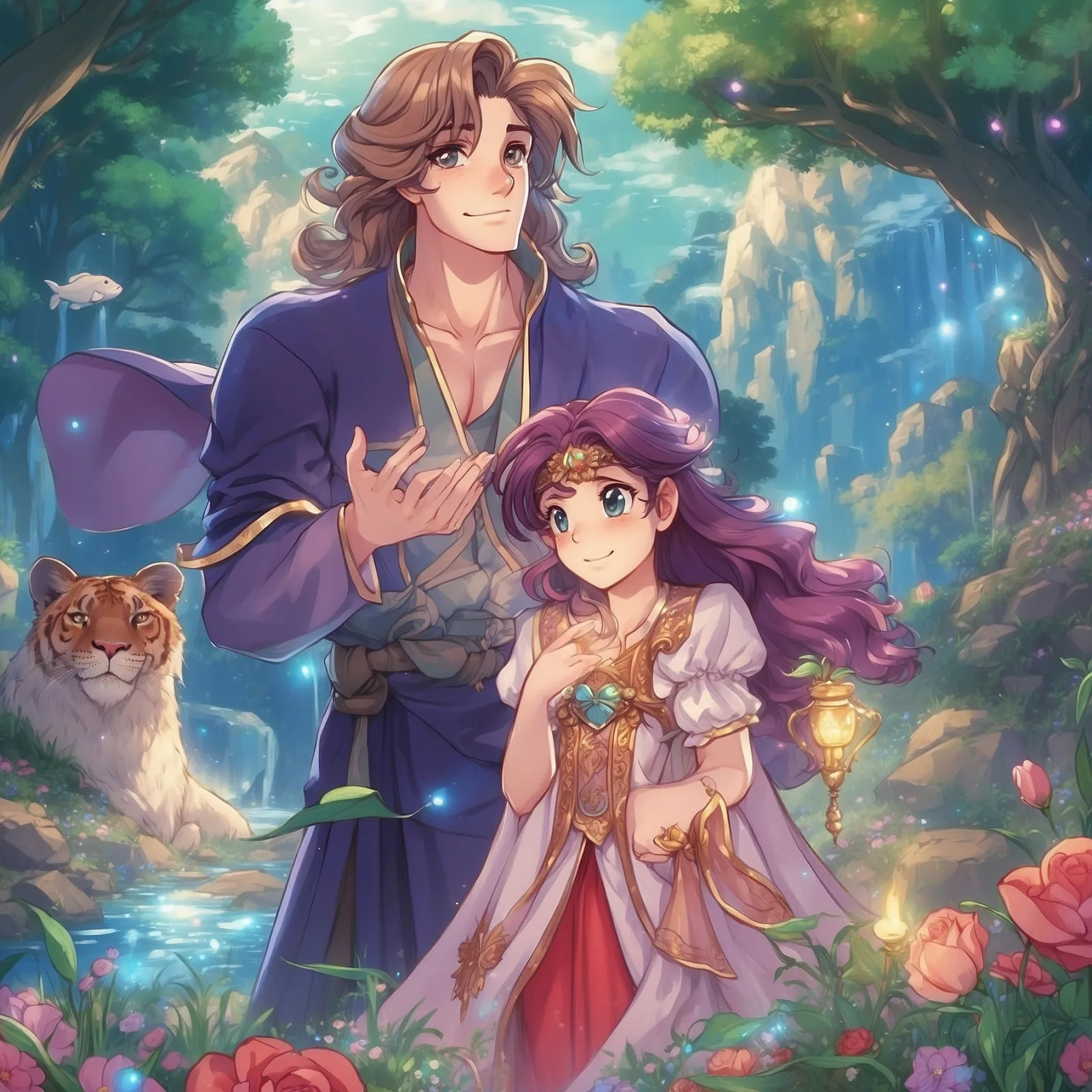Illustration from the story Prince Ariel