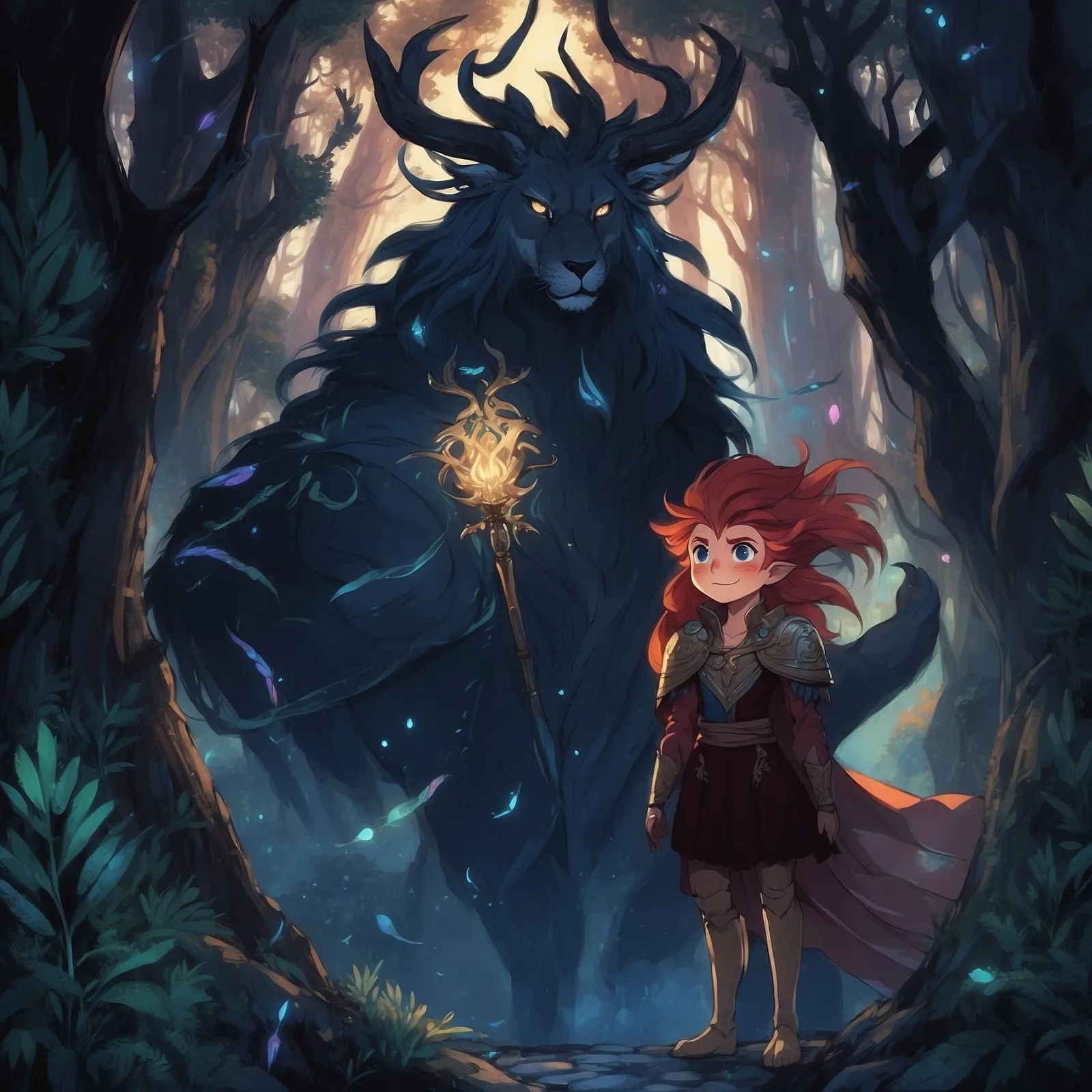 Illustration from the story Prince Ariel