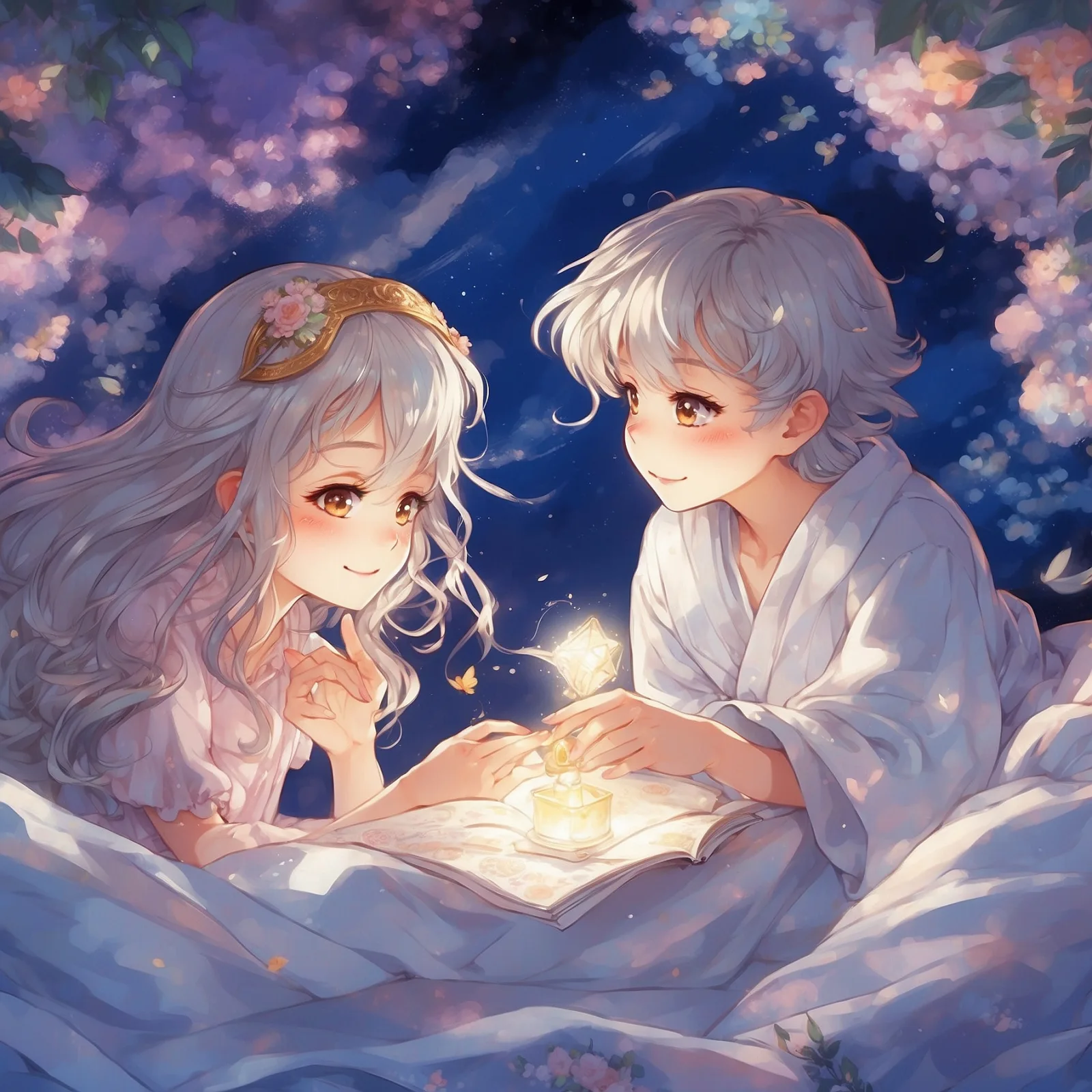Illustration from the story Sunshine Stories
