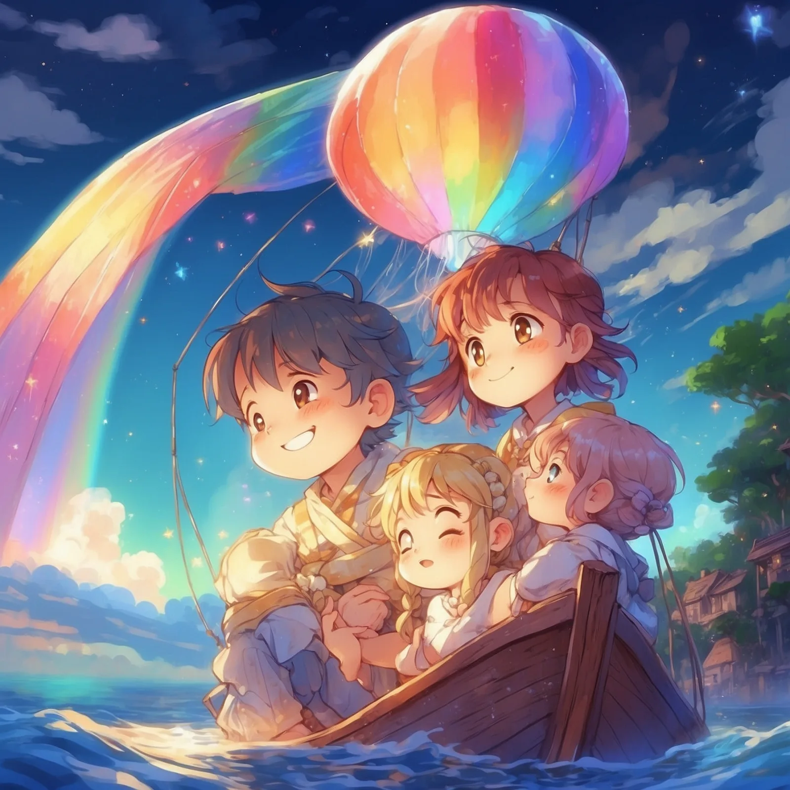Illustration from the story Sunshine Stories