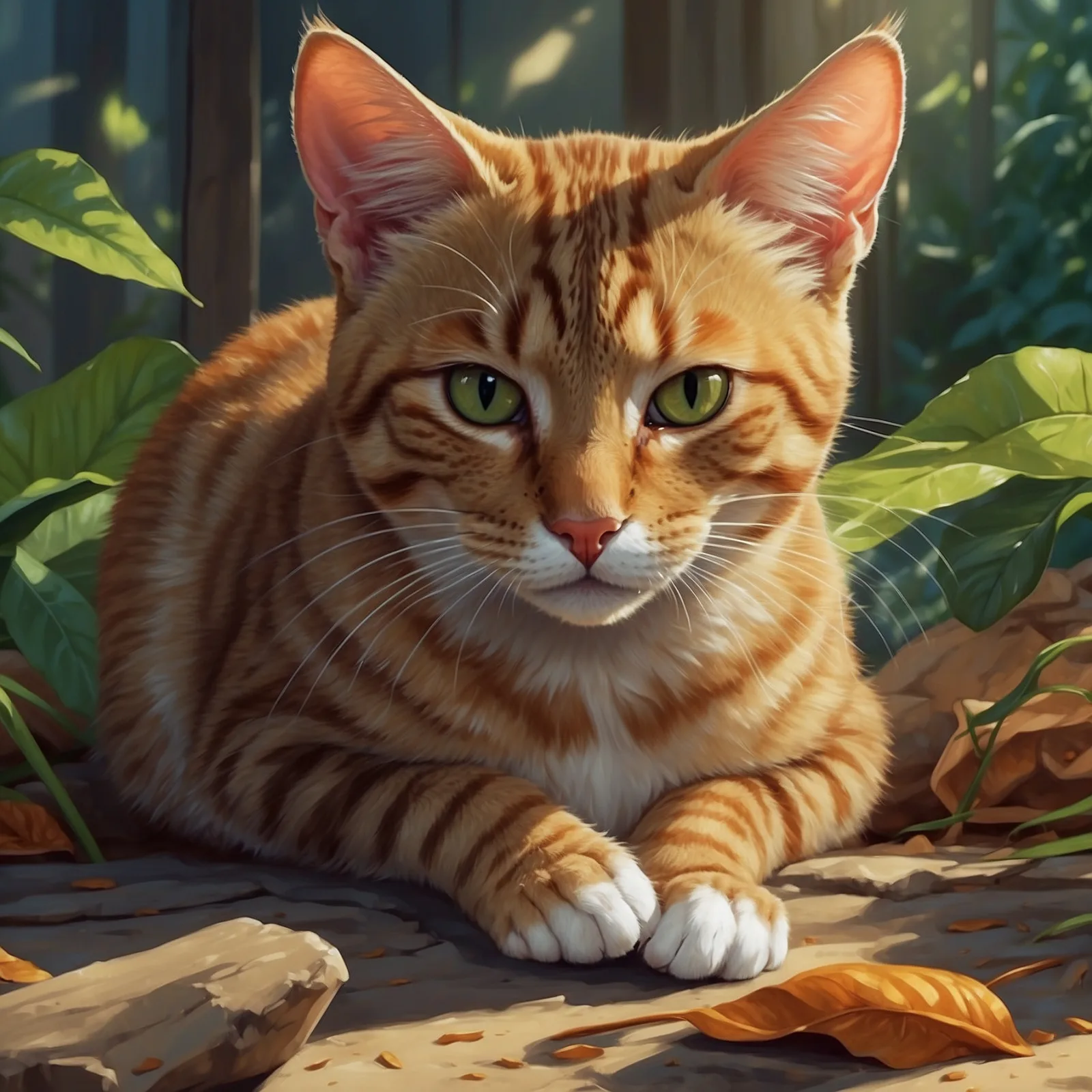 The Cat and the Mice – illustration
