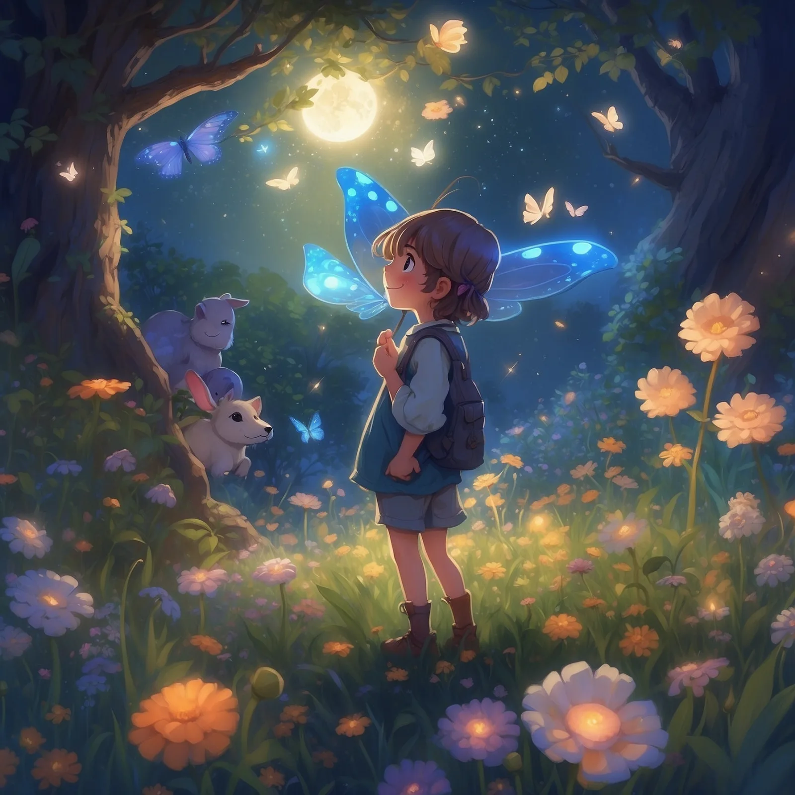 Illustration from the story The Fairy