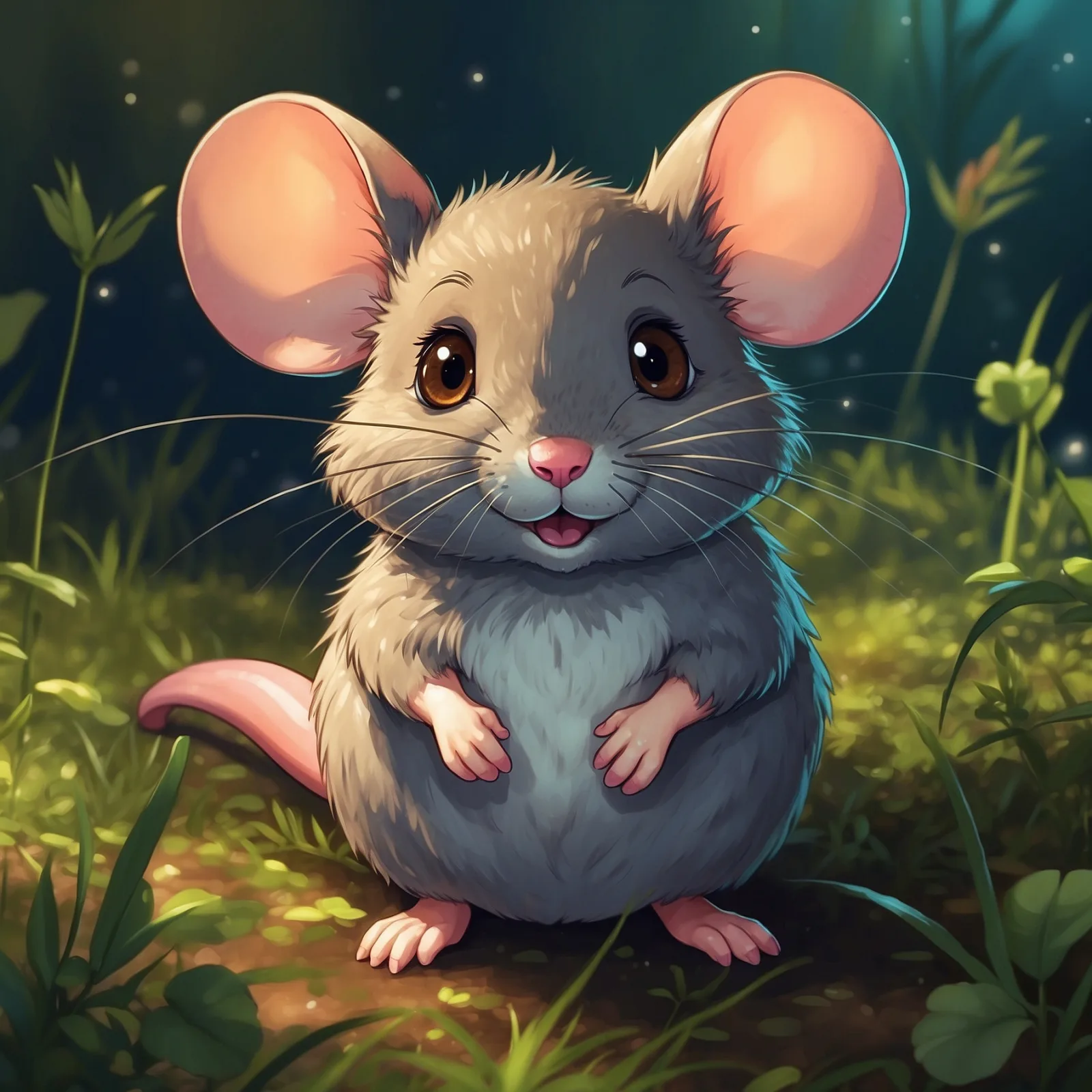 The Little Good Mouse – illustration