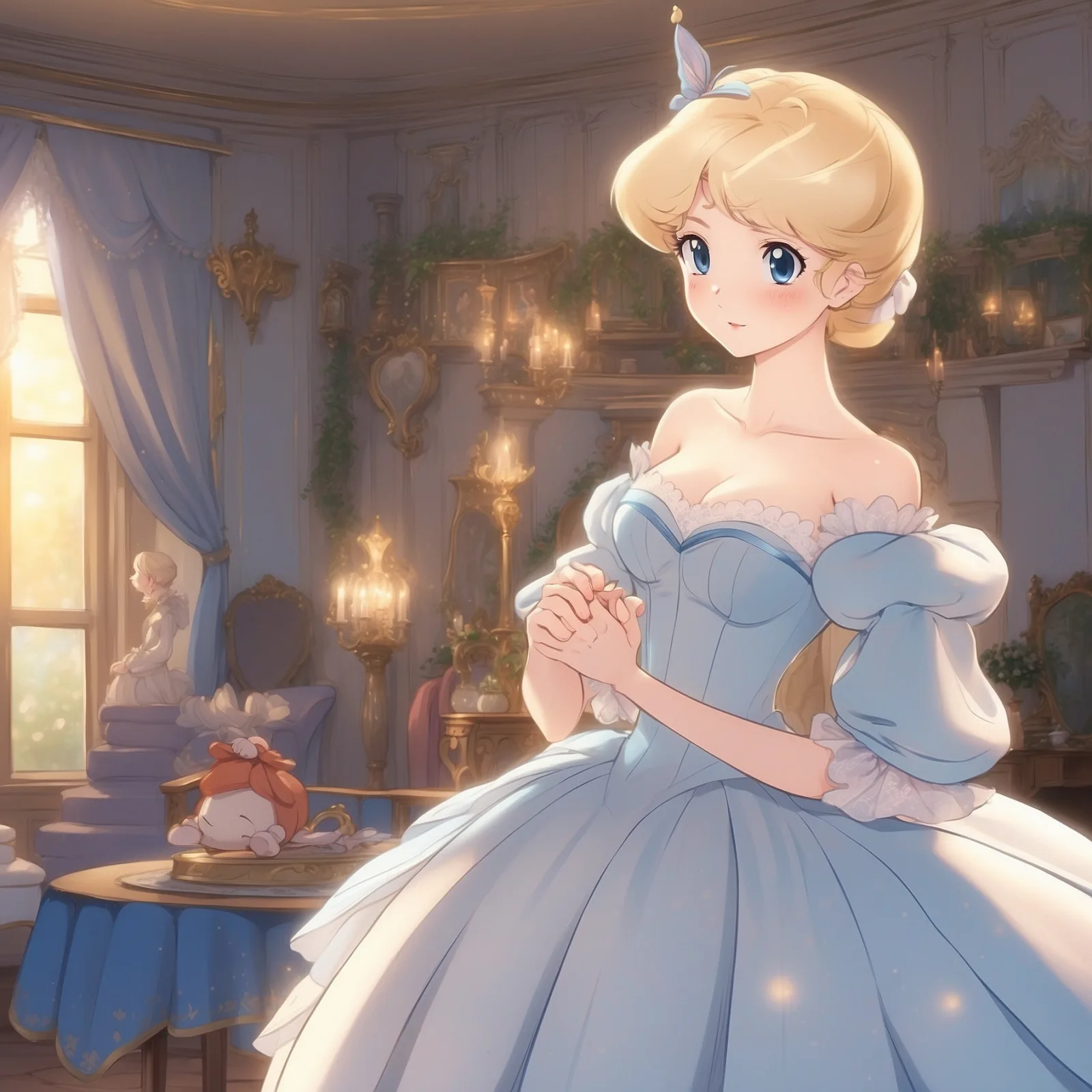 Illustration from the story The Magical Tale of Cinderella