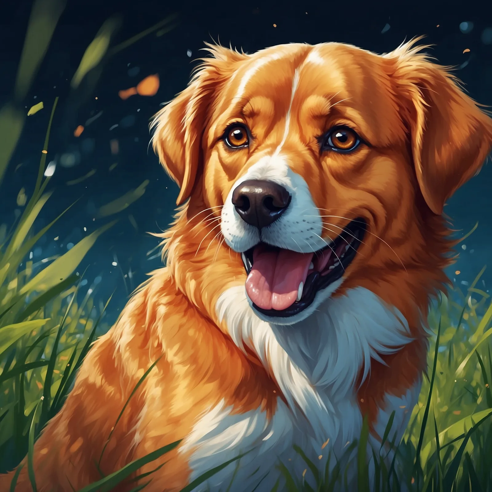 The Mischievous Dog – illustration