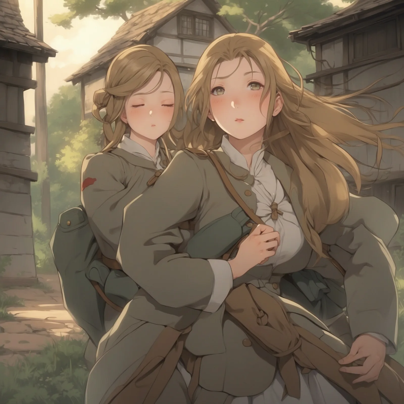 Illustration from the story The Nightingale