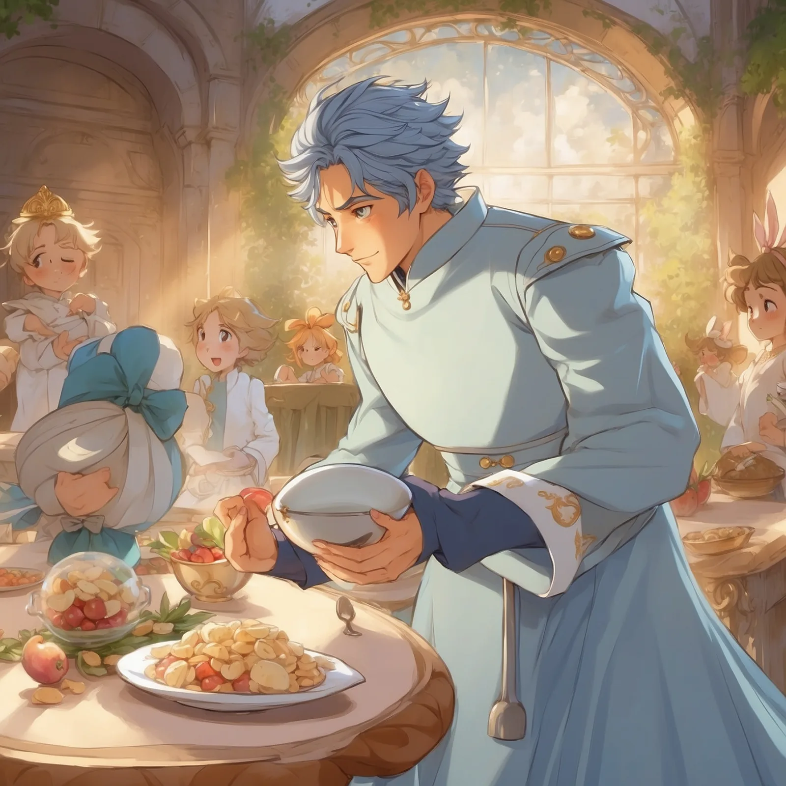 The Picky Prince, the Princess and the Peanut – illustration
