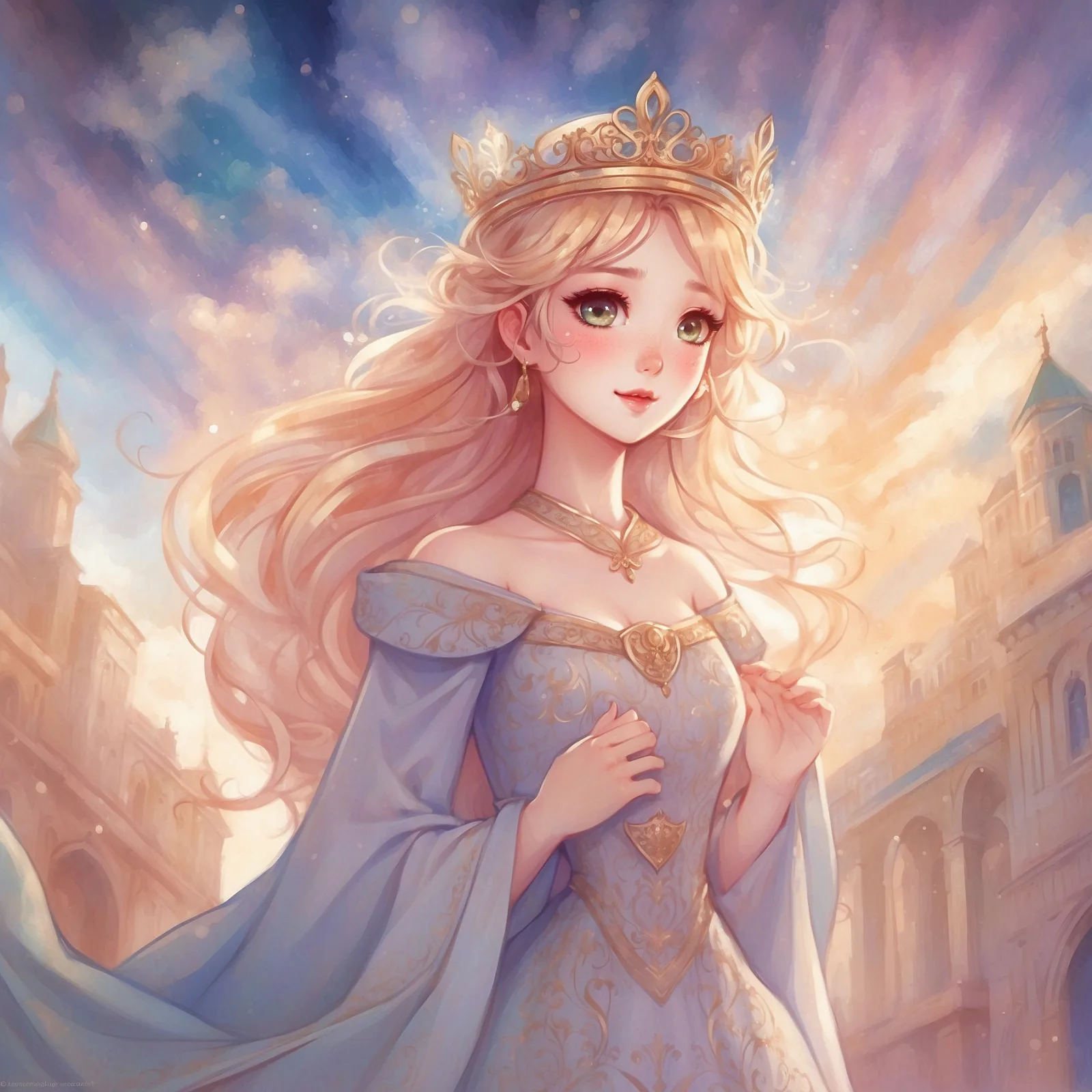 Illustration from the story The Princess Who Wasn’t