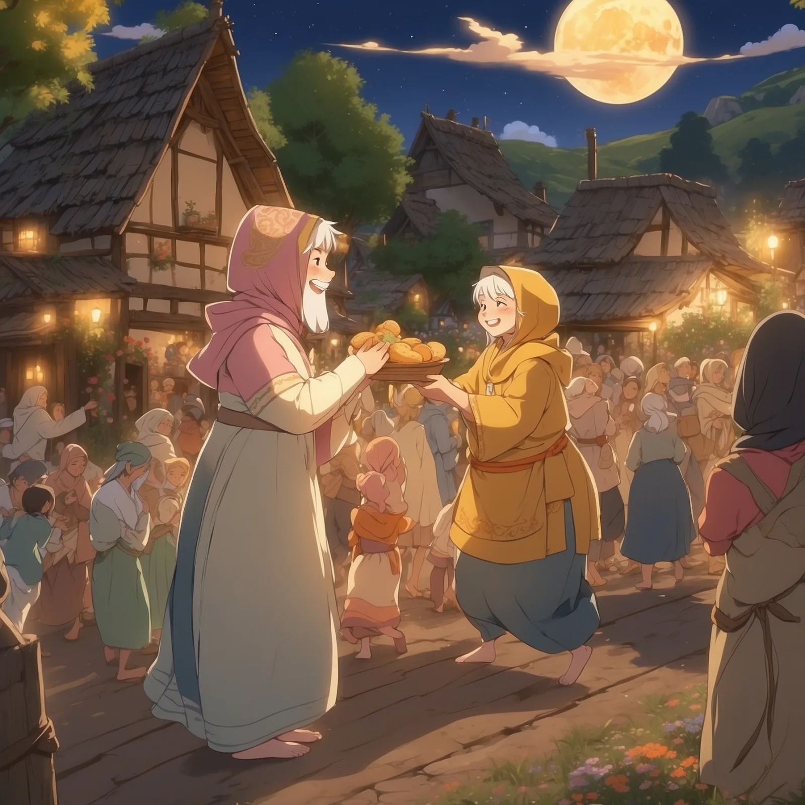 Illustration from the story The True History of Little Golden Hood