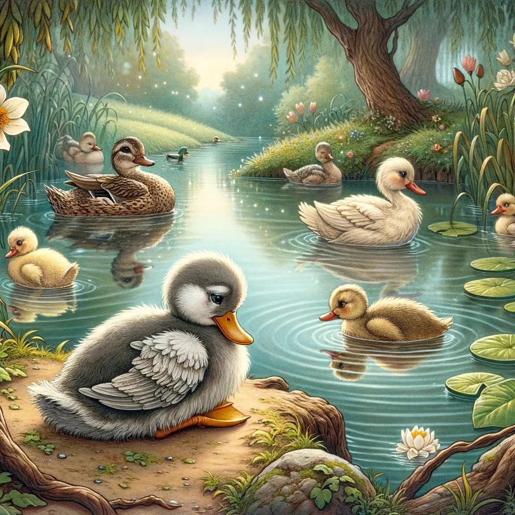 The Ugly Duckling – illustration
