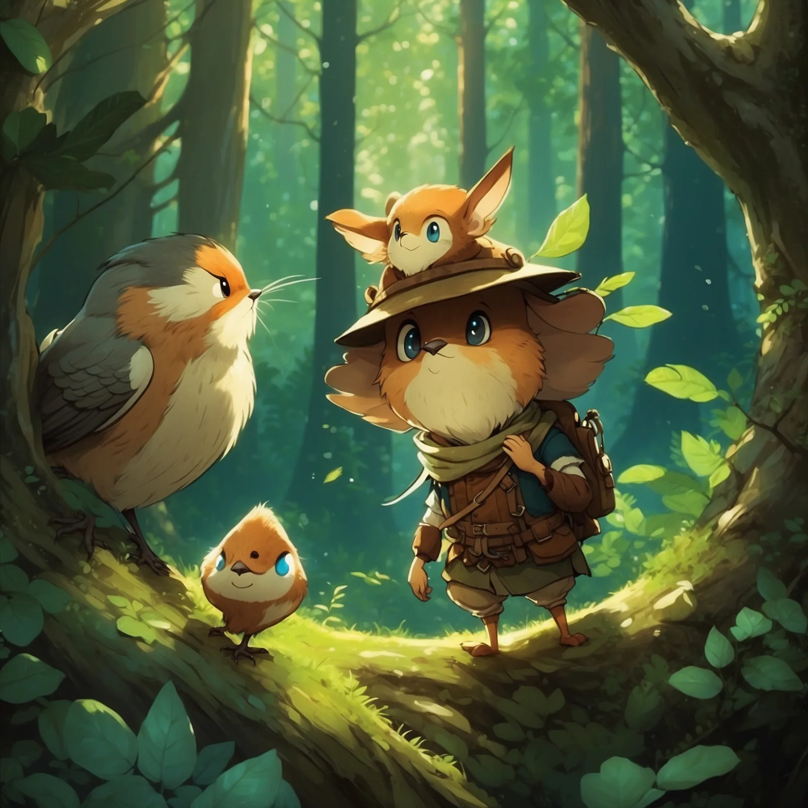 Illustration from the story Tom Tit Tot