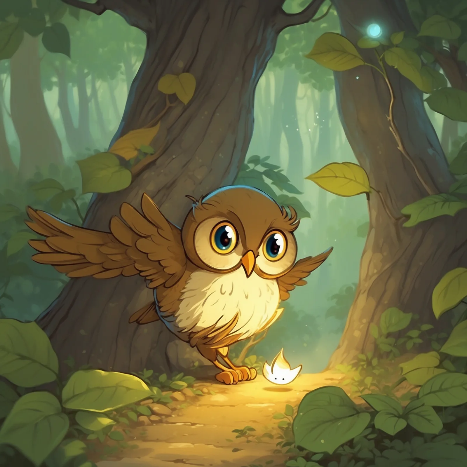 Illustration from the story Tom Tit Tot