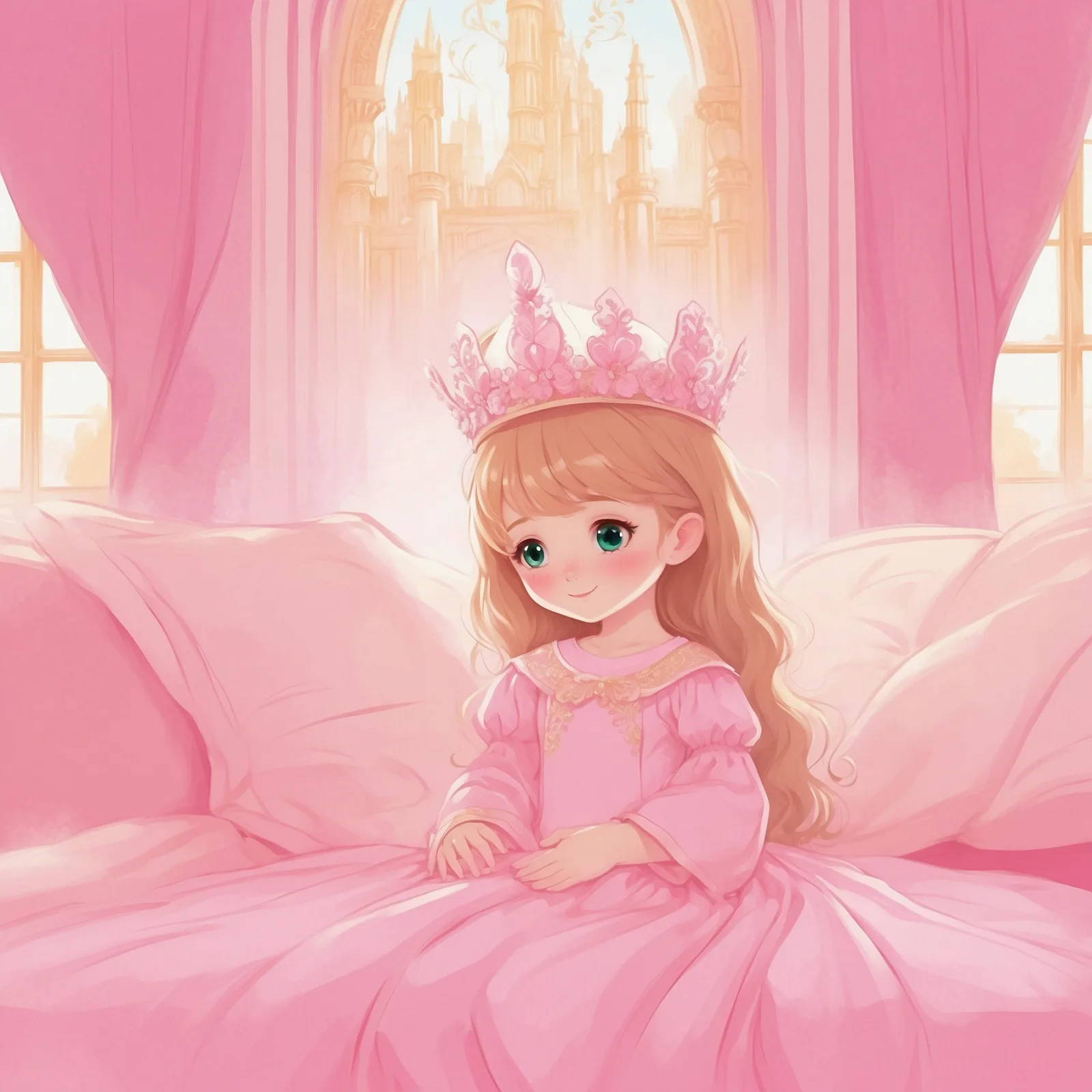 Princess Pink Knickers – illustration