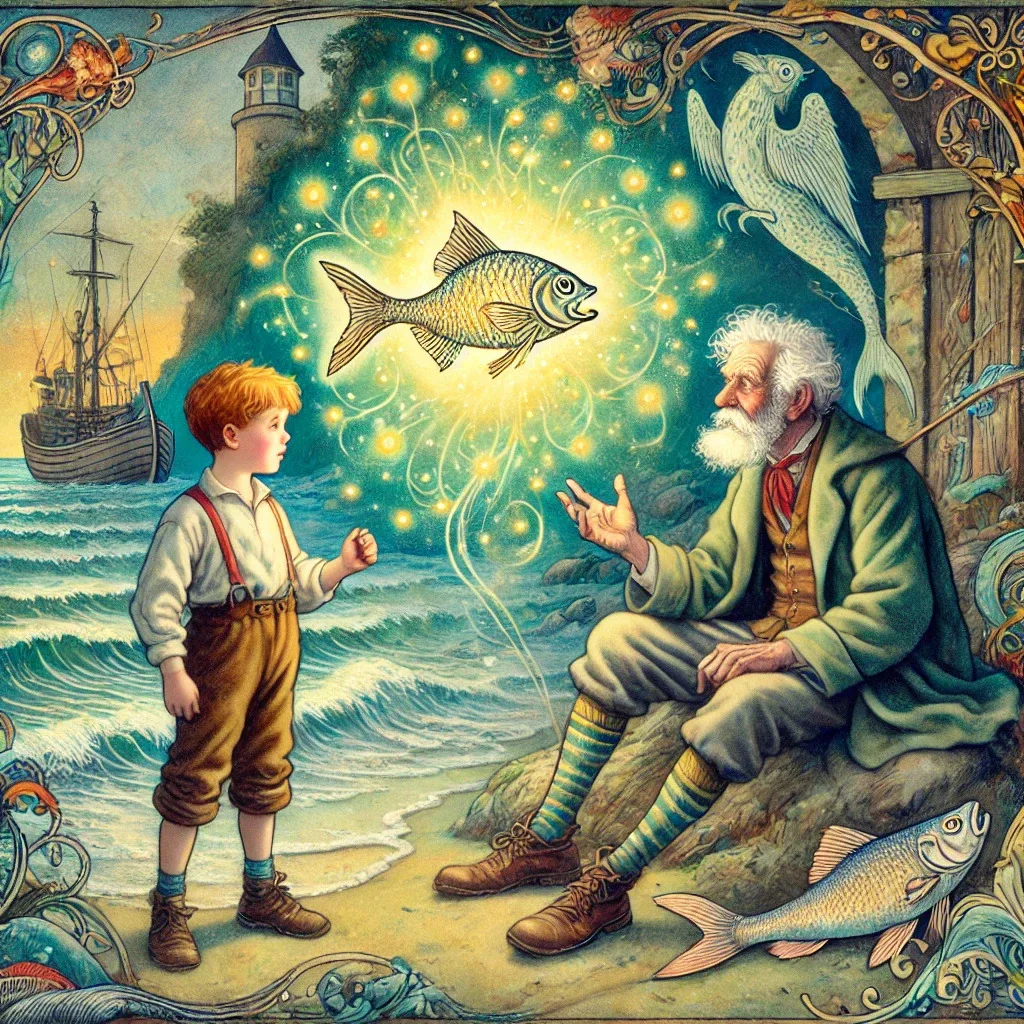 The Magic Fishbone – illustration