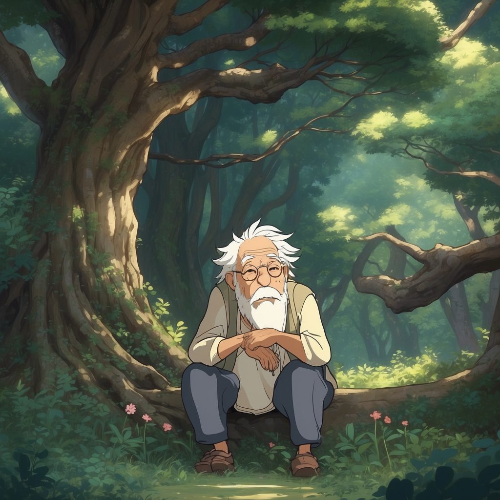 The Story of the Old Man Who Made Withered Trees to Flower Bedtime Story